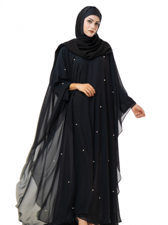 Pearl Butterfly Abaya