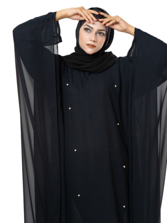 Pearl Butterfly Abaya - chachaoutfits