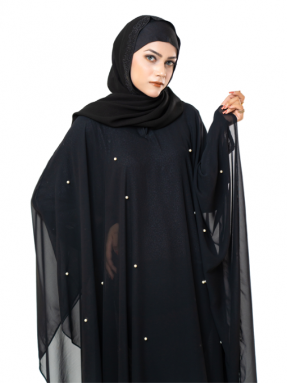 Pearl Butterfly Abaya