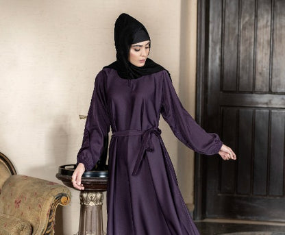 Plum Crease Gown - chachaoutfits