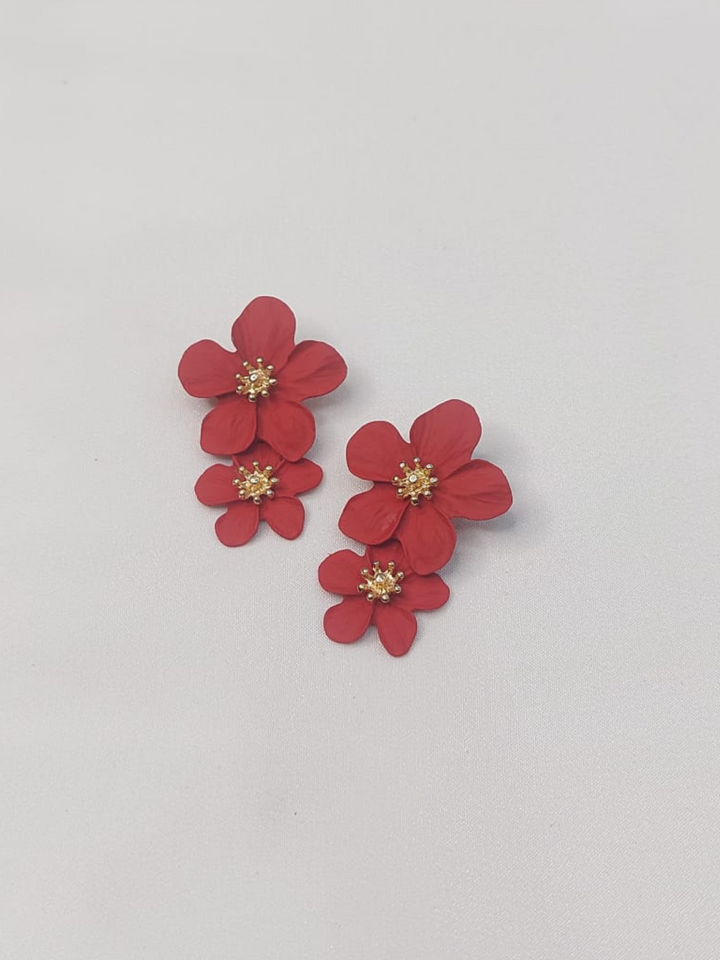 Flower Drop Earrings