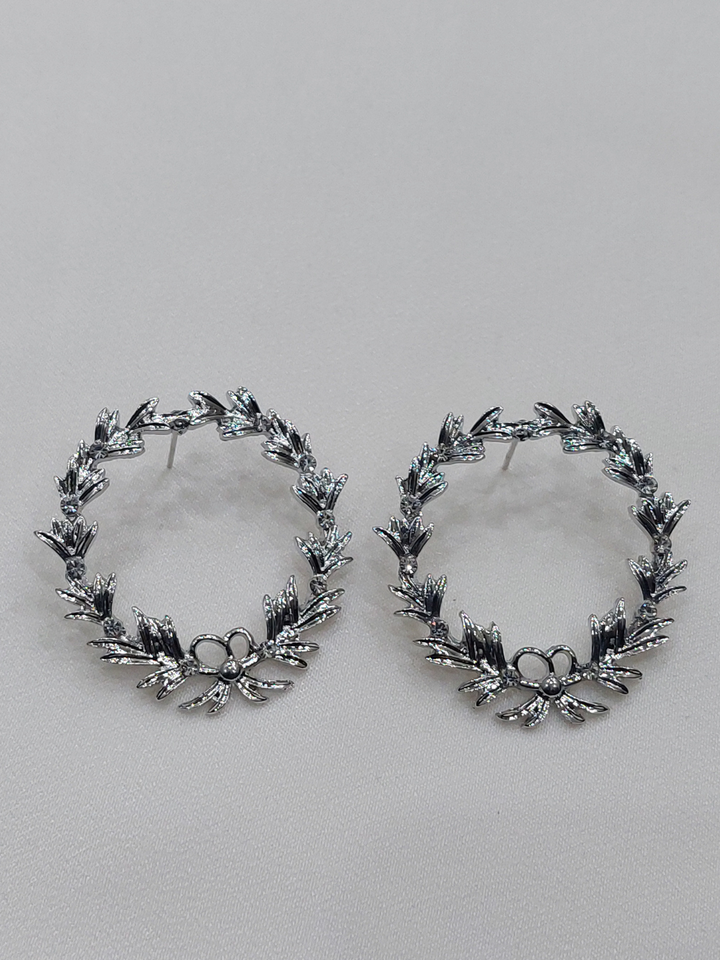 Hollow Round Earrings