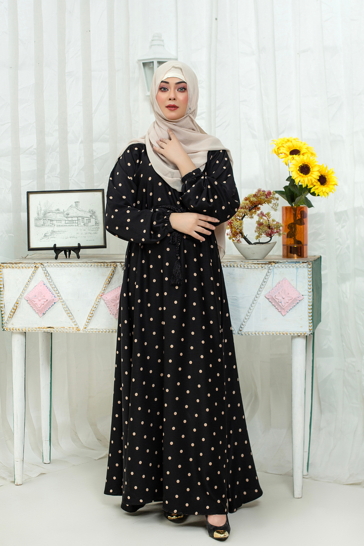 Polka-Dot Abaya