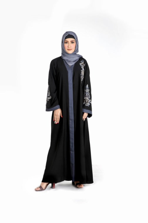 Sapphire Abaya - chachaoutfits