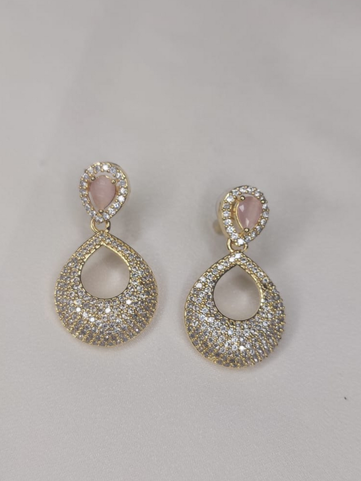 Sterling Zircon Earrings