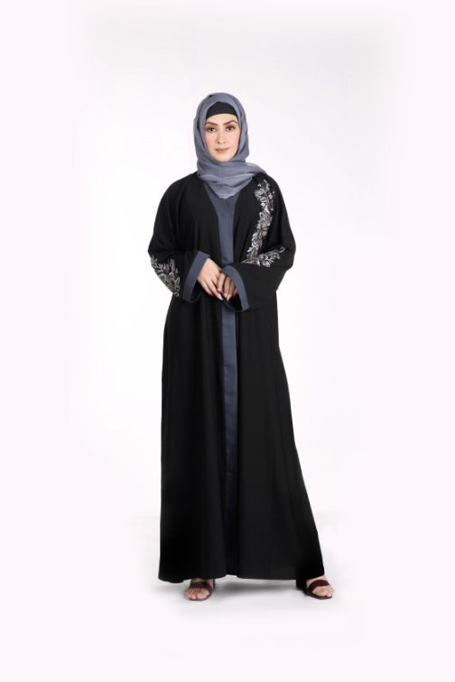 Sapphire Abaya - chachaoutfits