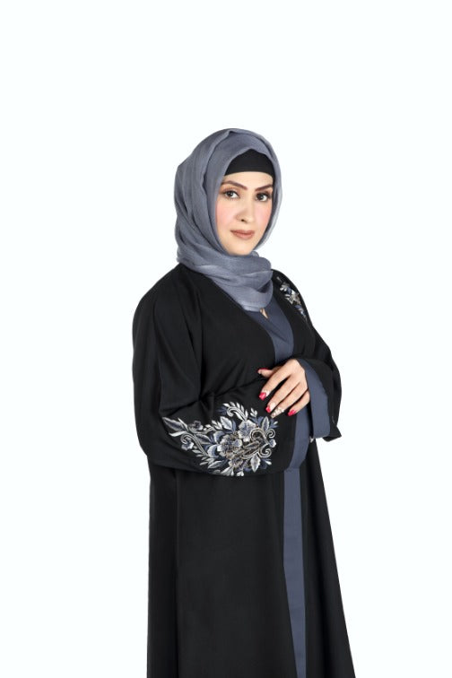 Sapphire Abaya - chachaoutfits