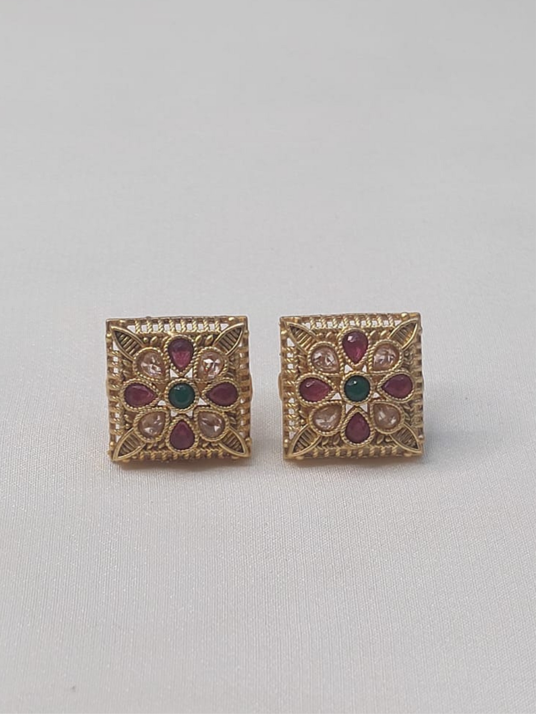 Rajwari Square Studs