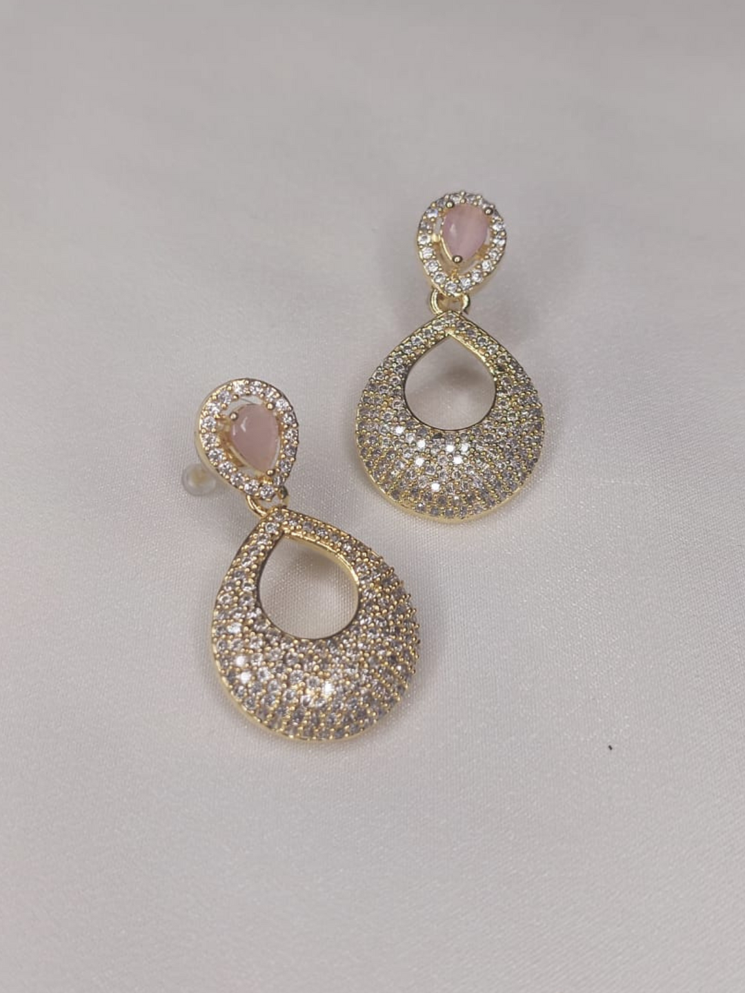 Sterling Zircon Earrings